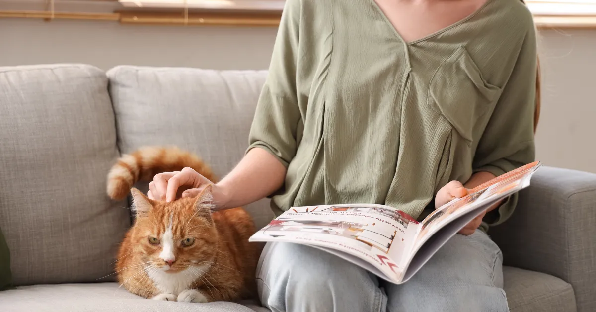 signs your cat trusts you